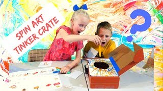 Build and Play: Tinker Crate Spin Art Machine