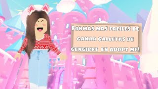 ☃️Formas más fáciles de ganar galletas de gengibre en adopt me!💕