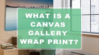 Seattle: Canvas Gallery Wrap - Digital Prints: Production Details and Wall Display