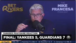 Yankees Stunned by Guardians' 10th Inning Heroics - Game 3 Reaction