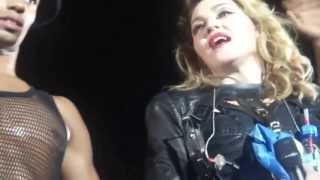 Madonna so freaking close during the Blackout!! MDNA Tour Last Show Córdoba - Argentina