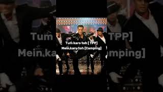 Tum Karo  To TPP. Me Karu To Camping #salmankhan #viralshort #viralshorts #viralreels