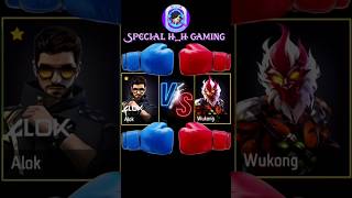 DJ ALOK VS WUKONG CHARACTER 💥 || CHARACTER ABILITY TEST || FREE FIRE CHARACTER VERSUS #freefire #ff