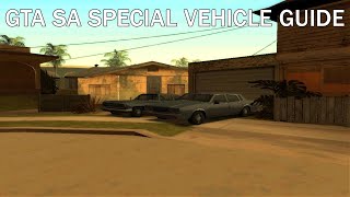 GTA San Andreas - Obtaining BP/FP Voodoo and BP/FP Tahoma