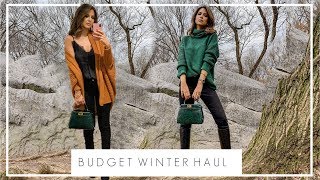 BUDGET WINTER FASHION HAUL & STYLING IDEAS | Talever | JASMINA PURI