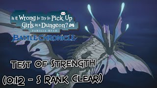 DanMachi: Battle Chronicle - Diva Harmonia Event (Part 2): Test Of Strength! (0:12 - S Rank Clear)