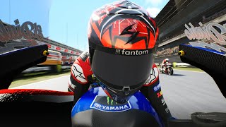 #HelmetCam #ShoulderCam with Fabio Quartararo | #MotoGP™22 #barcelonagp #spaingp #catalunyagp