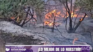 AHORA EN VIVO INCENDIO EN PATAGONES