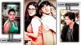 Dilwale Dulhania Le Jayenge Movie1995/Ruk Ja O Dil Deewane 4k WhatsApp Status full-screen SRK, Kajal