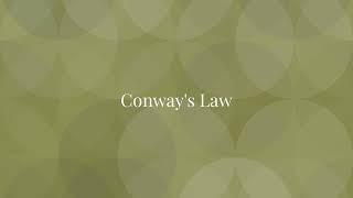 Conways Law