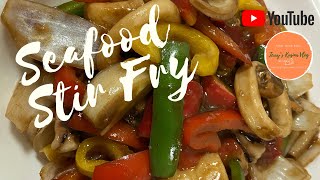 Stir Fry Seafood | #Onion  #Bellpepper | Food Is Life