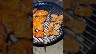 Grill Bbq #Chickentikka #bonfire #bbq #recipe #youtubeshorts #shorts