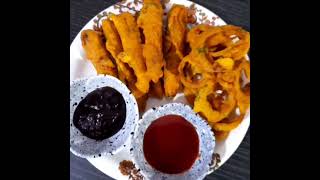 Baby Corn Pakoda | baby corn fritters|बेबी कॉर्न पकौड़ा |Onion pakoda | Onion Rings | प्याज़ पकौड़ा