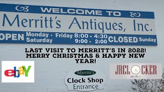 Join me as I take a trip to Merritt’s Antiques - last time this year!