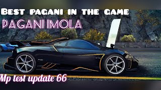 Asphalt 8 | Best pagani in the game😨. Pagani imola mp test. update 66