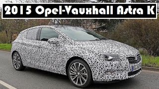 2015 Opel-Vauxhall Astra K, spied again, now with a minimal camouflage