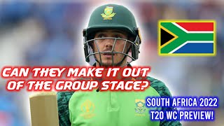 SOUTH AFRICA T20 WORLD CUP 2022 PREVIEW! | PODCAST