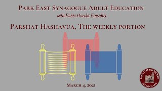 Adult Education | March 4, 2021 | Park East Synagogue