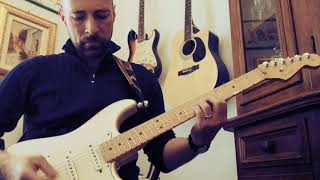 Pink Floyd - Run Like Hell  guitar lesson tutorial chitarra