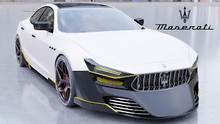 EXTREME Modified Maserati Ghibli concept by HEAVENZ ART