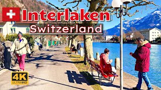 Interlaken - Switzerland - Most Beautiful Town - 4k