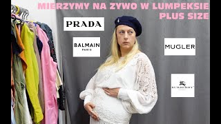 🤩SUPER SECOND HAND W WAWIE | BAZA VINTAGE, LUKSUSOWE PEREŁKI | BURBERRY, BALMAIN | MIERZYMY NA ŻYWO