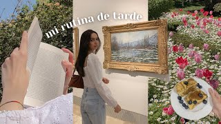 Mi rutina productiva de tarde — picnic 🌷, museos 🏛️, idiomas, repostería 🍰... | Carolette Martin