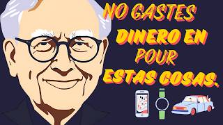 ¡15 cosas en las que la gente POBRE desperdicia su DINERO! Por Warren Buffett