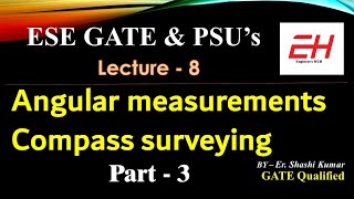 Magnetic declination & local attraction | surveying lecture civil engineering