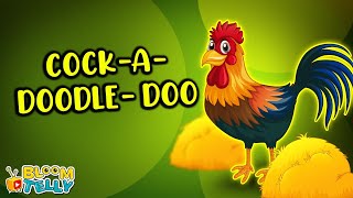 Cock A Doodle Doo Nursery Rhymes Song | Super Simple Songs (Bloom Telly Nursery Rhymes)