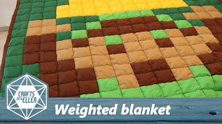 How to make a weighted blanket | Sewing project