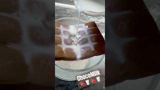 #chocolate#chocomilk#milkachocolate #asmr#cookingasmr #mukbang