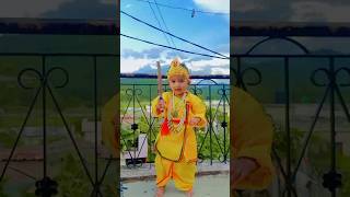 देवकीनंदन श्री गोविंद हरे मुरारी....#beautiful #viralreel #janmashtami video 📸💗💗