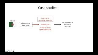 Policy coherence versus regulatory governance. Electricity reforms in Algeria and Morocco