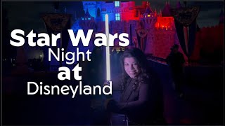 Epic Star Wars Night at Disneyland! Lightsabers, Stormtroopers, and Galactic Fun!