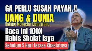 Baca Doa Ini 3 Kali Setelah Isya, Semua Hajatmu Akan Dikabulkan dengan Cepat - Habib Umar Bin Hafidz