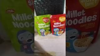 slurrp fram millet noodles #milletsrecipe #milletnoodles #slurrpfarm #shortsviral #shortvideo