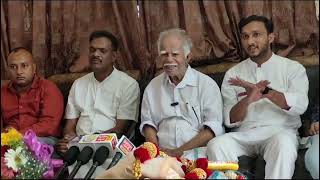 A pressmeet was held at the Mysore JDS National President  Shri CK Nanu Ji Explained Importance Jds