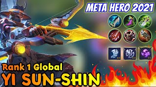 Enemy Can't Kill Me | Best Meta Build YSS | Top 1 Global Yi Sun Shin ~ MLBB