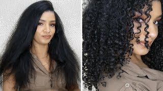 Straight To Curly Hair Tutorial - Revert Back To Curls With NO Damage!