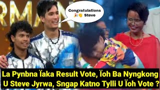 La Pynbna Ka Result Ïoh Ba Nyngkong U Steve Jyrwa, Sngap Katno Tylli Ki Vote U Tam Na Baroh Kiwei?