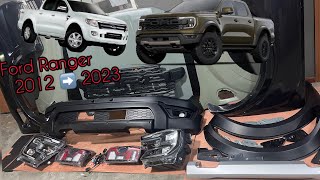 Ford Ranger 2012 to 2023 Raptor Upgrade Face Lift Body Kit