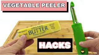 Smart Vegetable Peeler Hacks | Peel Fruits and Veggies FAST