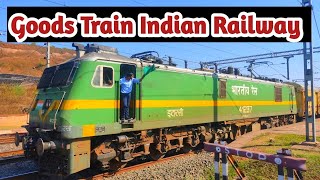 Goods Train Locopailet Indian Railway Kargi Road Railway Station bilaspur chhattisgarh#vlog #railway