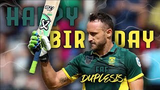 Faf Du Plessis⚡Birthday Whatsapp Status | HBD Faf Du Plessis🤩 | Faf Du Plessis Birthday | GC Cutz