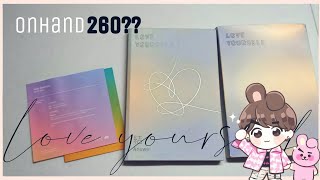 [UNBOXING | HAUL] BTS  LOVE YOURSELF ANSWER VERSION S| unsealed album| ENG SUB