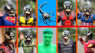 Superheroes Become Aliens  - Fun Hulk