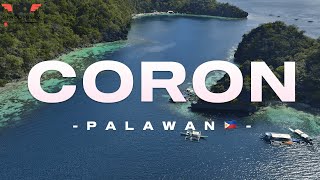 Coron, Palawan from the Sky: A Drone's Perspective on Tropical Bliss