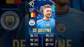 97 Kevin De Bruyne Hits them different! @easportsfc  #mancity #fifa #op #clutch #music #football