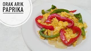 Resep Orak Arik Paprika | Tumis Telur Paprika